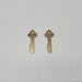 2x York Diebold Safe Deposit Lock Key Blanks 0.055"T x 0.355"W x 2.105"L Flat 3