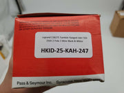 Legrand CS8275 Turnlok Flanged Inlet 50A 250V 2 Pole 3 Wire Black & White 5