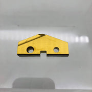 Allied Machine 154T-0200 Spade Drill Insert 4 Series T-A Std Super Cobalt TiN 4