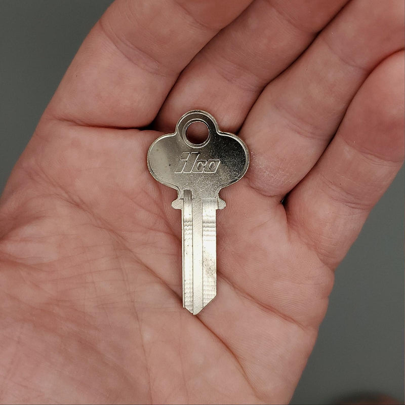 10x Ilco 1175 / WK1 Key Blanks for Weslock Nickel Plated NOS 1