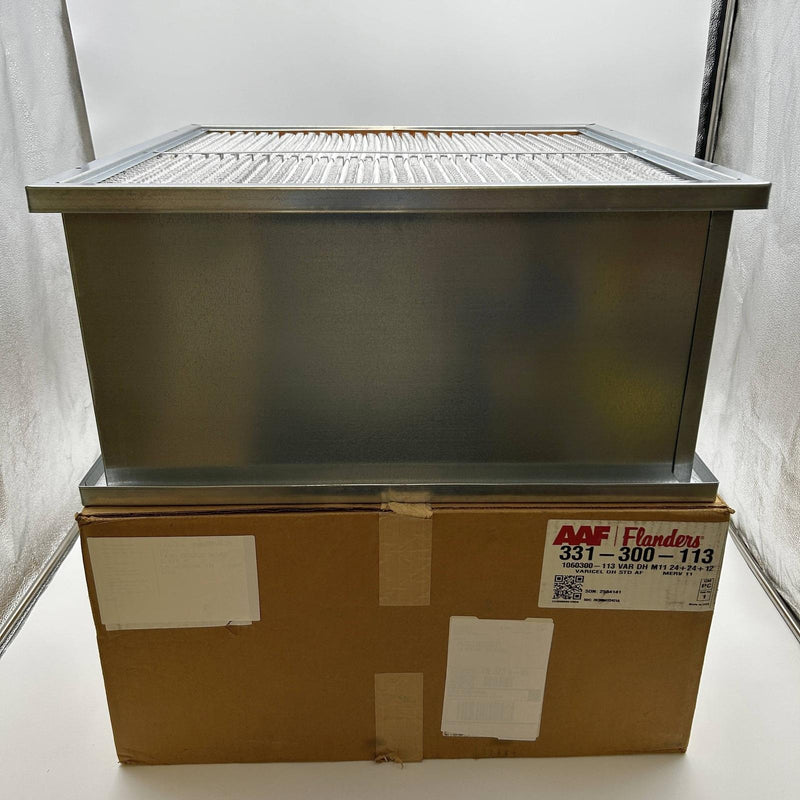 AAF Flanders 331-300-113 Air Filter Box 1060300-113 VARICEL DH Merv 11 24X24X12 10
