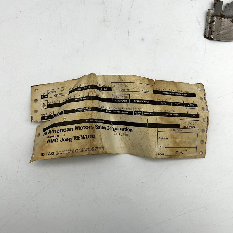 AMC Jeep 8122979 Baffle Assembly Reduction Unit Incl. Oil Tube WQT OEM NOS 2
