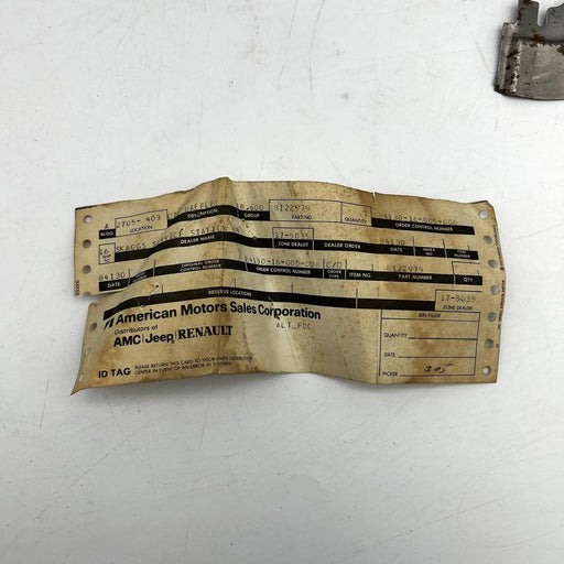 AMC Jeep 8122979 Baffle Assembly Reduction Unit Incl. Oil Tube WQT OEM NOS 2