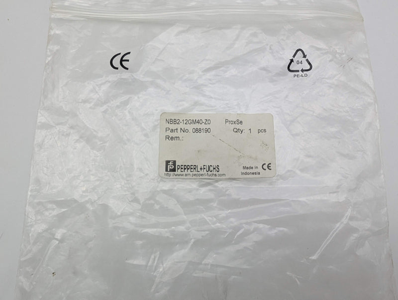 Pepperl+Fuchs NBB2-12GM40-Z0 Inductive Proximity Sensor M12 Thread 2MM Range