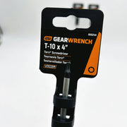 GearWrench 80024H Screwdriver Dual Material Mag T10x4 Torx Black Oxide Lot of 3 3