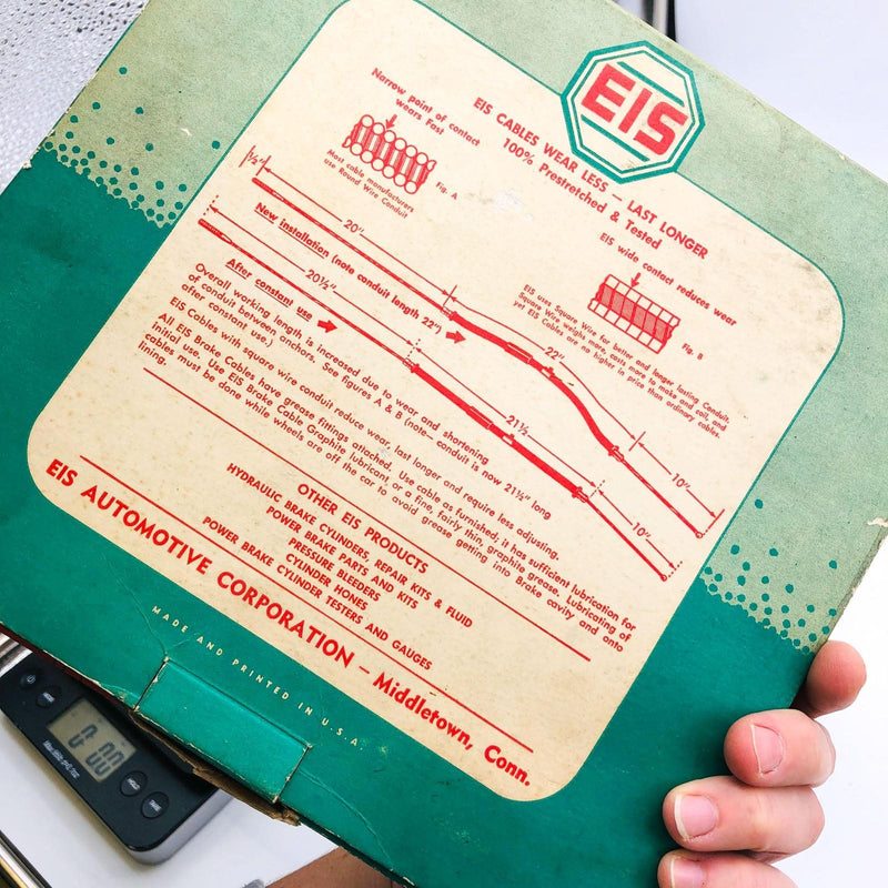 Jeep Willys 911693 Brake Cable Hand Lever NOS EIS 2445 1955-65 Open 8