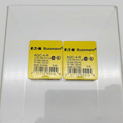 Bussmann AGC-4-R Fuses 5A 250V Fast Acting Glass Pack of 10 1
