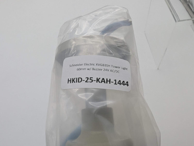 Schneider Electric XVGB3SH Tower Light 60mm w/ Buzzer 24V AC/DC 7