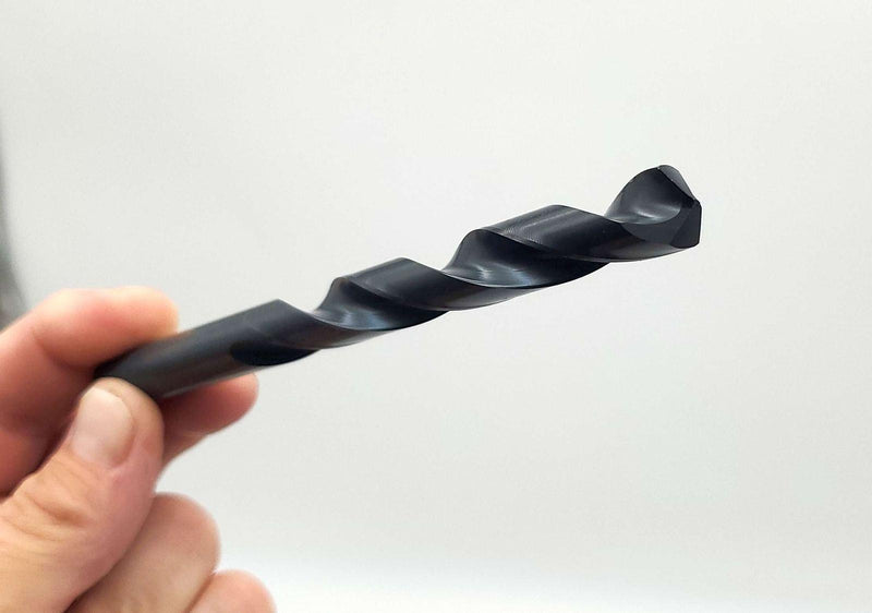 Guhring 7/16" Drill Bit 118 Deg 5.59" OAL 3.7" LOC HSS Steam Oxide Series 205 1