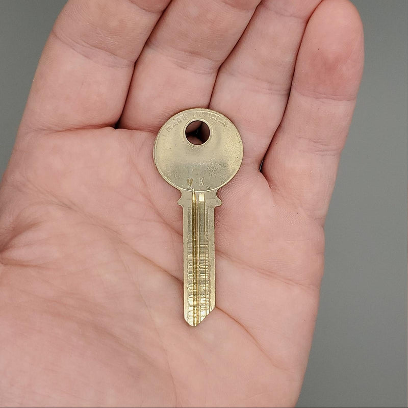 10x Yale RN11 VK Key Blanks VK Keyway Nickel Silver 6 Pin NOS 2