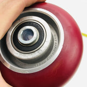 2pk Colson CG-Max Caster Wheel 5 x 2 Polyurethane On Aluminum Maroon 1000lb Capa 8