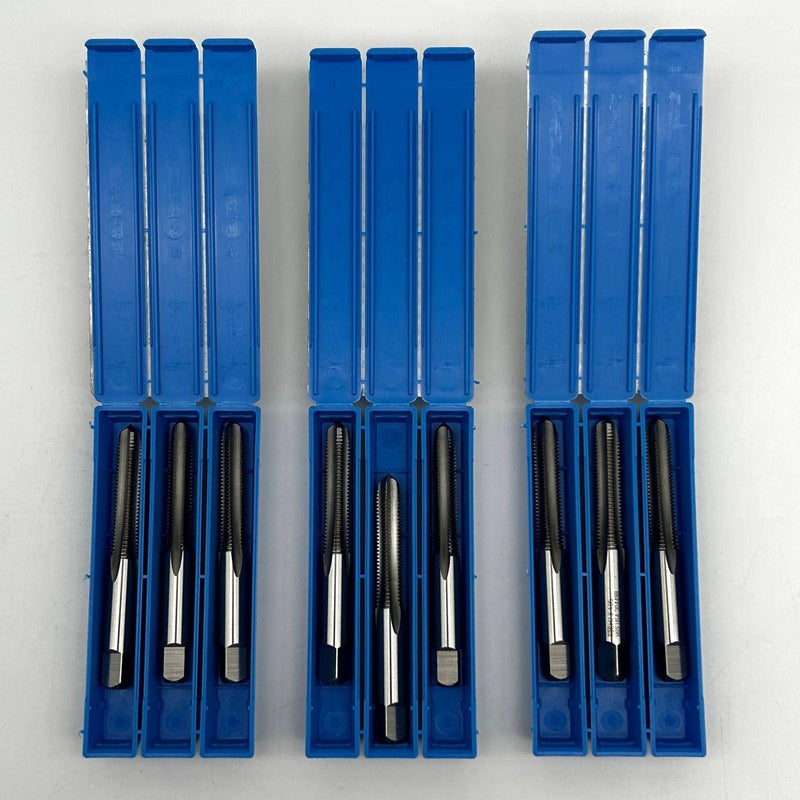 9pk Union Butterfield 1012466 Plug Hand Tap M7x1.0mm D5 4 Flutes HSS List 1700M