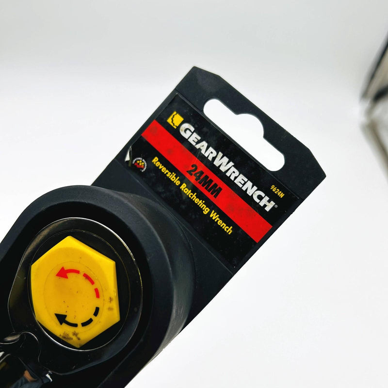 GearWrench 9624N Combination Ratchet Wrench 24mm Reversible 72 Tooth 12 Point 2