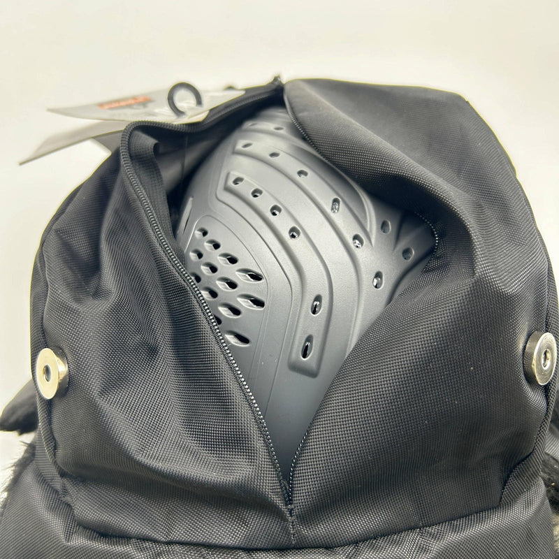 Ergodyne N-Ferno 6802Z Trapper Hat Zippered Black L / XL w/ Bump Cap PN 16859 7