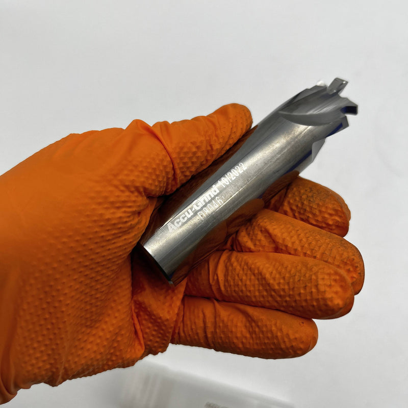 Accu-Grind D8046 3/4inch Form Cutter 1" Shank 4" OAL 4 Flutes Stage 8