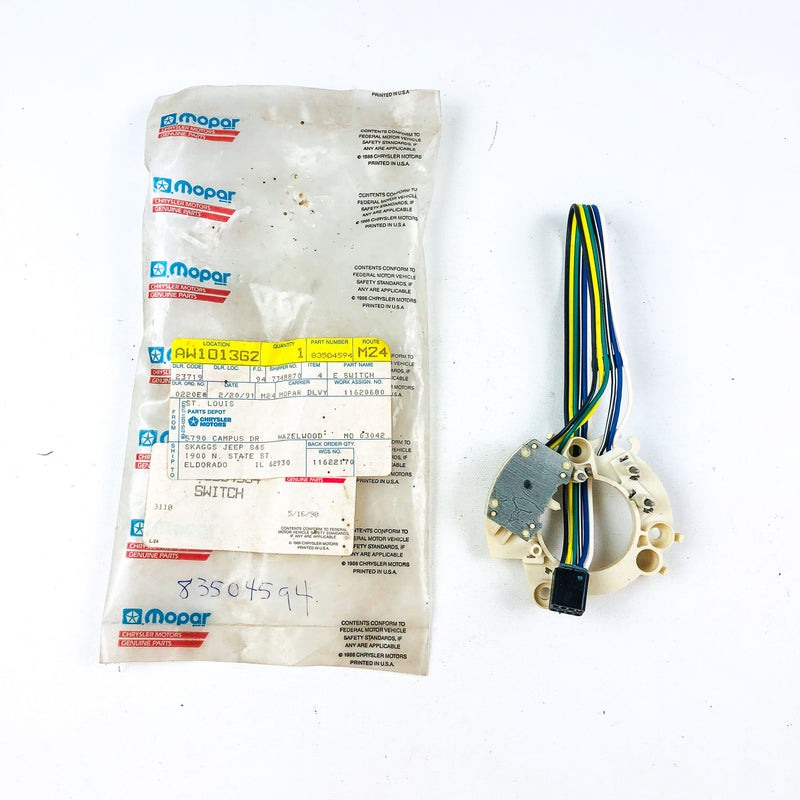 Mopar 83504594 Switch Turn Signal and Wiring OEM New Old Stock NOS 1