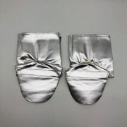 National Safety Apparel L09NJNJVCFSXL Silver Spats XL Hook Loop Aluminized OPF 6