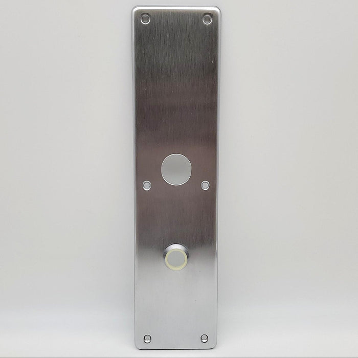 Russwin S17179 Mortise Lock Trim Plate Satin Chrome US10 14" x 3-1/2" USA Made 1