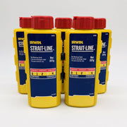 Irwin 64902 Red Marking Chalk Refill 8oz Number 3 Permanency Lot of 5 Bottles 6