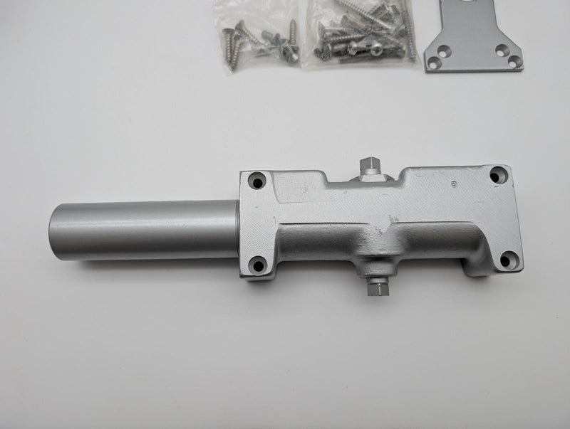 Norton 7500H Door Closer Narrow Projection Hold Open Aluminum Finish Size 2-6 4