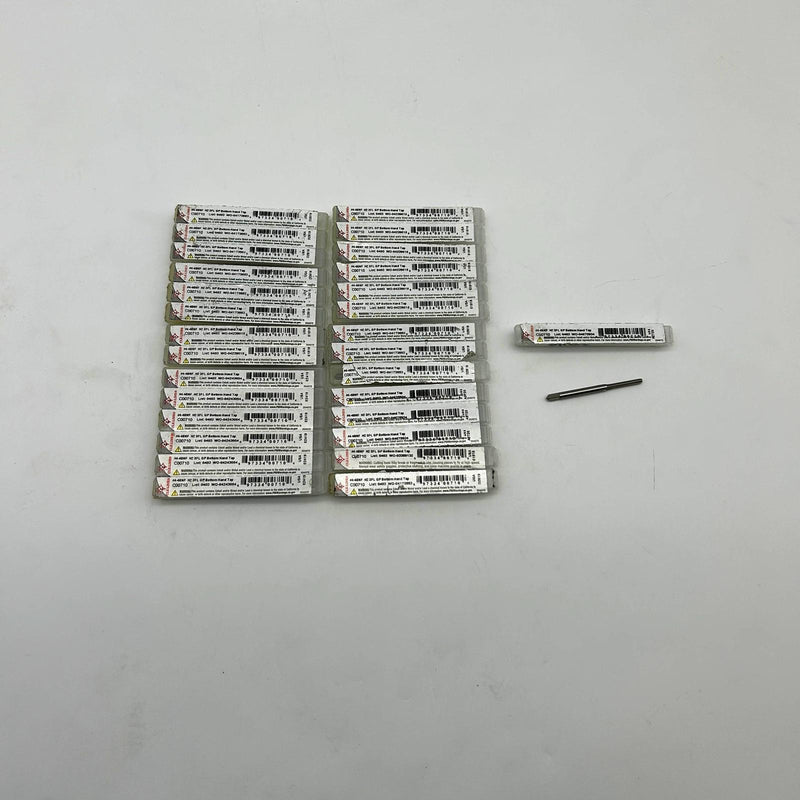 Cle-Line C00710 Bottom Hand Tap #4-48NF H2 3FL GP RHand HSS Bright Lot of 29 9