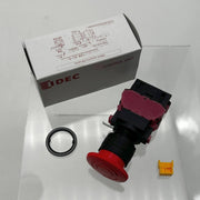 IDEC HW1B-V4F03-R Switch Push Button HW Series Red Round Plastic Bezel 1ct 1