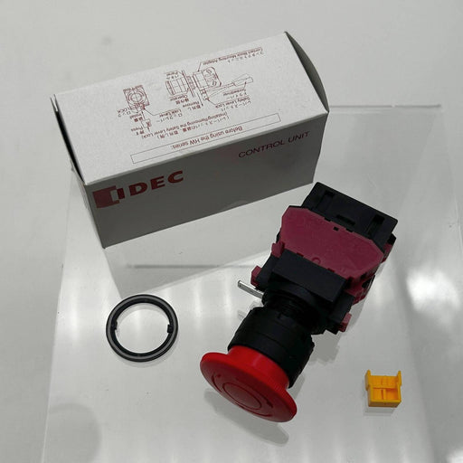 IDEC HW1B-V4F03-R Switch Push Button HW Series Red Round Plastic Bezel 1ct 1