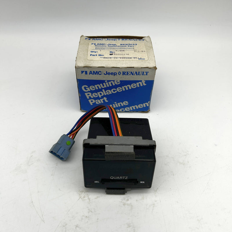 AMC Jeep 36000276 Clock Quartz OEM New Old Stock Open