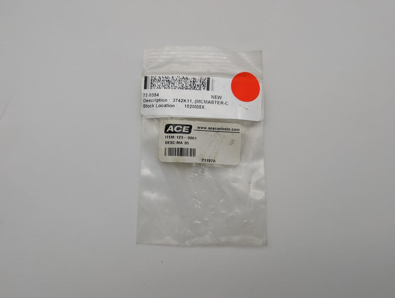 Ace Controls 123-0001 MA35 Miniature Shock Absorber 1/2"-20 UNF 0.40" Stroke 4