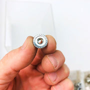 Snapper 90623 Hex Flange Lock Nut 10-24 OEM NOS Replaced by 703917 Clear Zinc 4