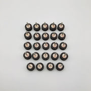 Superior Abrasives 10115 Mounted Flap Wheel 1.5in x 1in x 1/4in 80 AO Lot of 24 8