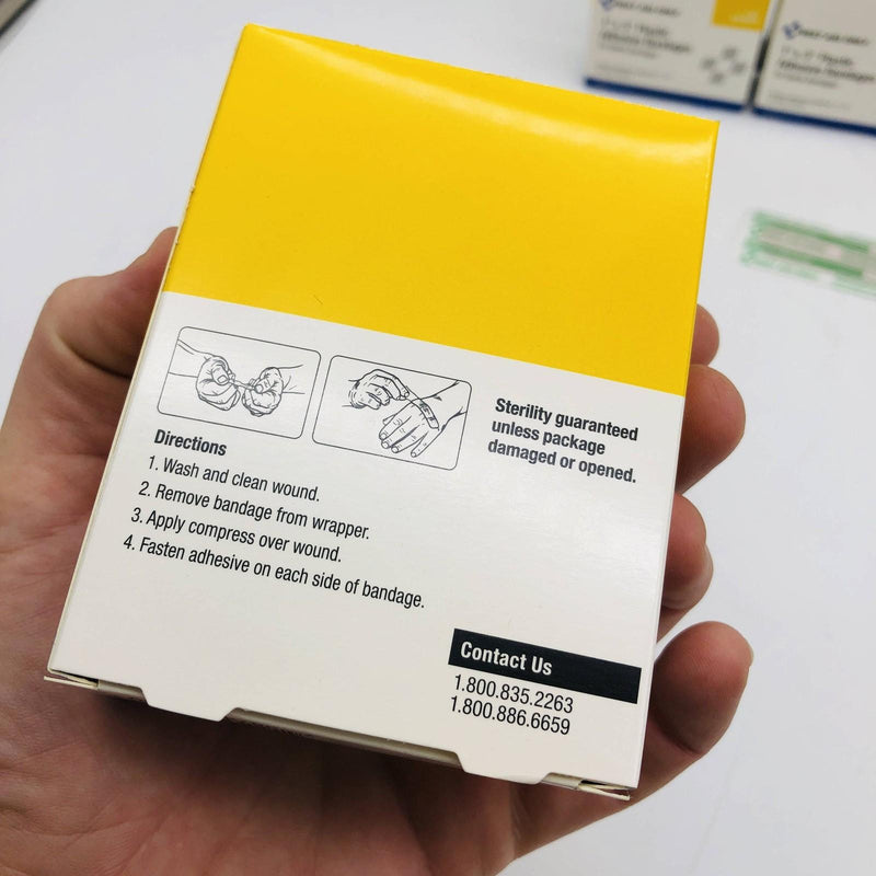 Acme First Aid Only 1-060 Plastic Adhesive Bandages 1" x 3" Lot of 300/5 Boxes 7