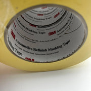 3M 06654 Automotive Refinish Masking Tape Roll 388N 36mm x 55mm Yellow Lot of 6 2