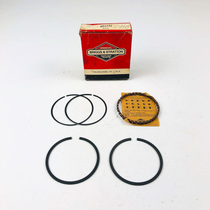 Briggs and Stratton 393881 Piston Rings Std OEM NOS Replaced by 690014 Snapper 9