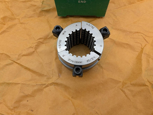 Hardinge M16 1-5/32" Round Serrated Collet Pads 3-Segment for M-Series Collet 2