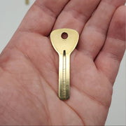 2x Taylor T78M / TR18 Key Blanks Vintage Toyota Vehicles Nickel Silver NOS 2