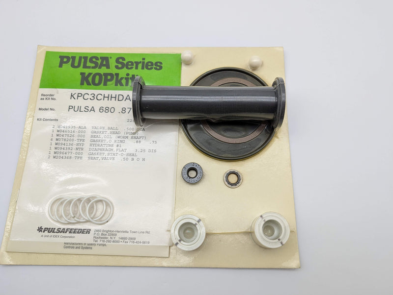Pulsafeeder KPC3CHHDAJJ KOPkit Repair Kit Pulsa 680 .875 Series Metering Pump