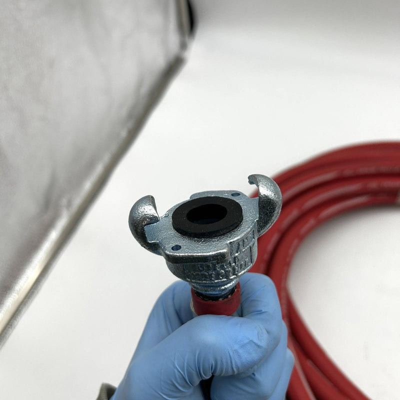 Continental Frontier 137051 Air Hose 1/2in x 50ft w/ Dixon AM1 Fitting 300 PSI 4