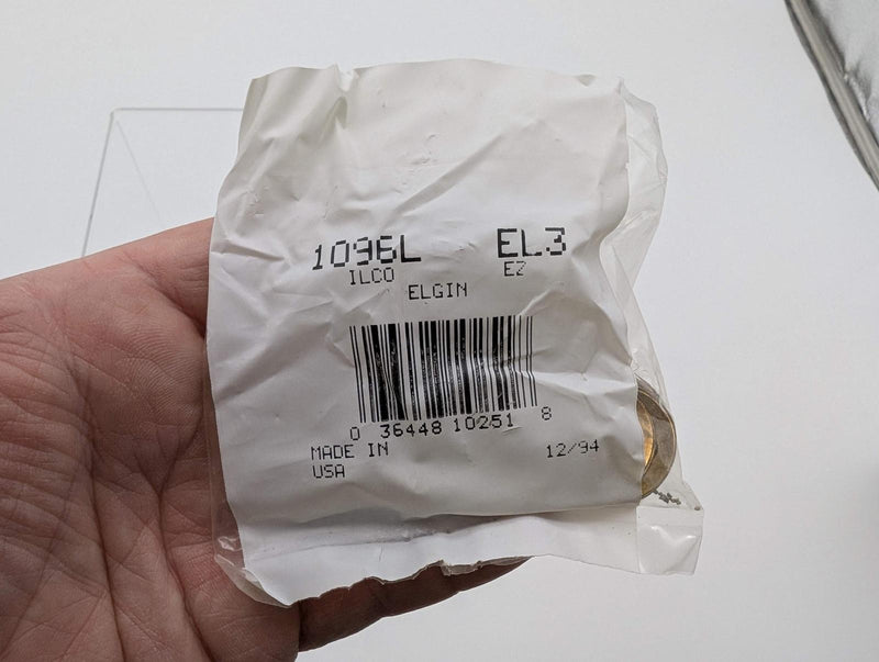 5x Ilco 1096L / EL3 Key Blanks for Some Elgin Locks Nickel Plated 3