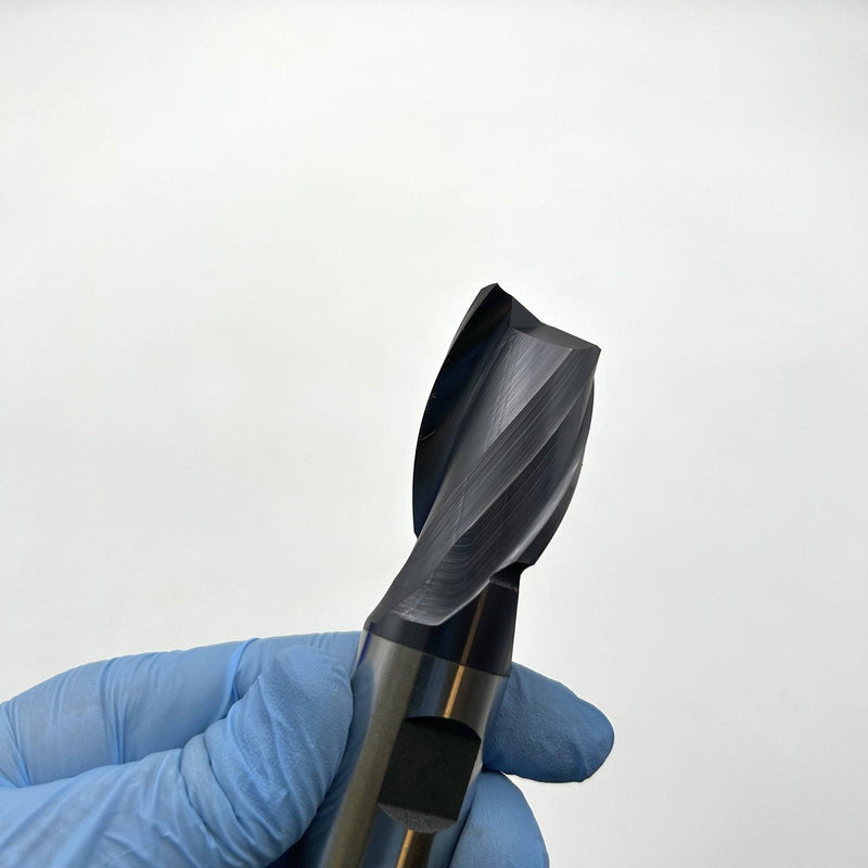 End Mill 1-1/8 2FL SE EM 1 SH x 1-5/8 LOC x 4-1/8OAL Cobalt AlTin Exactek 232879 6