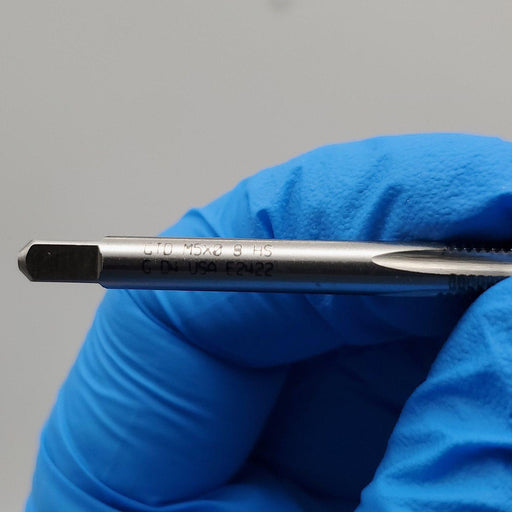 Widia M5x0.8 Hand Tap 4 Straight Flutes 22.23mm LOC 60.33mm OAL 14774 HSS 2