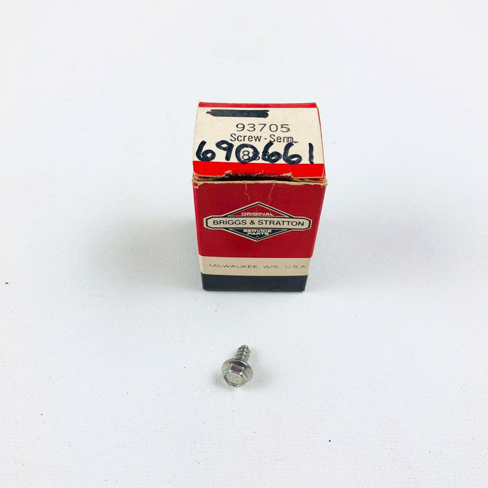 Briggs and Stratton 93705 Screw Hex Head OEM NOS Superseded to 690661 4