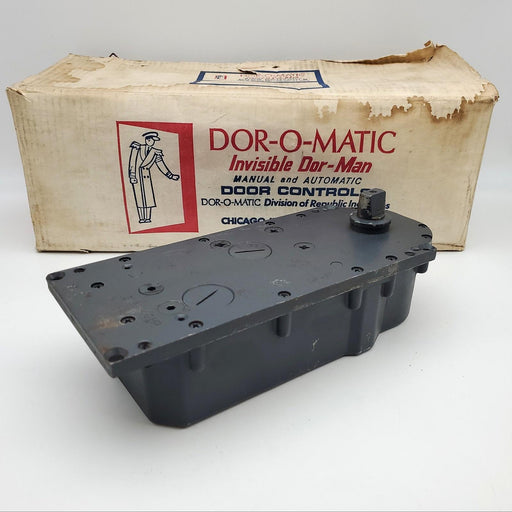 Dor-O-Matic 212 Floor Closer Right-Hand 90 Deg Hold Open With Backstop Body Only 1