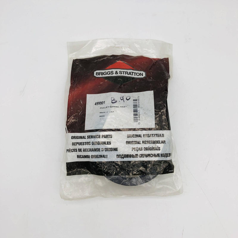 Briggs and Stratton 499901 Starter Pulley Spring Assembly OEM New NOS Sealed 3