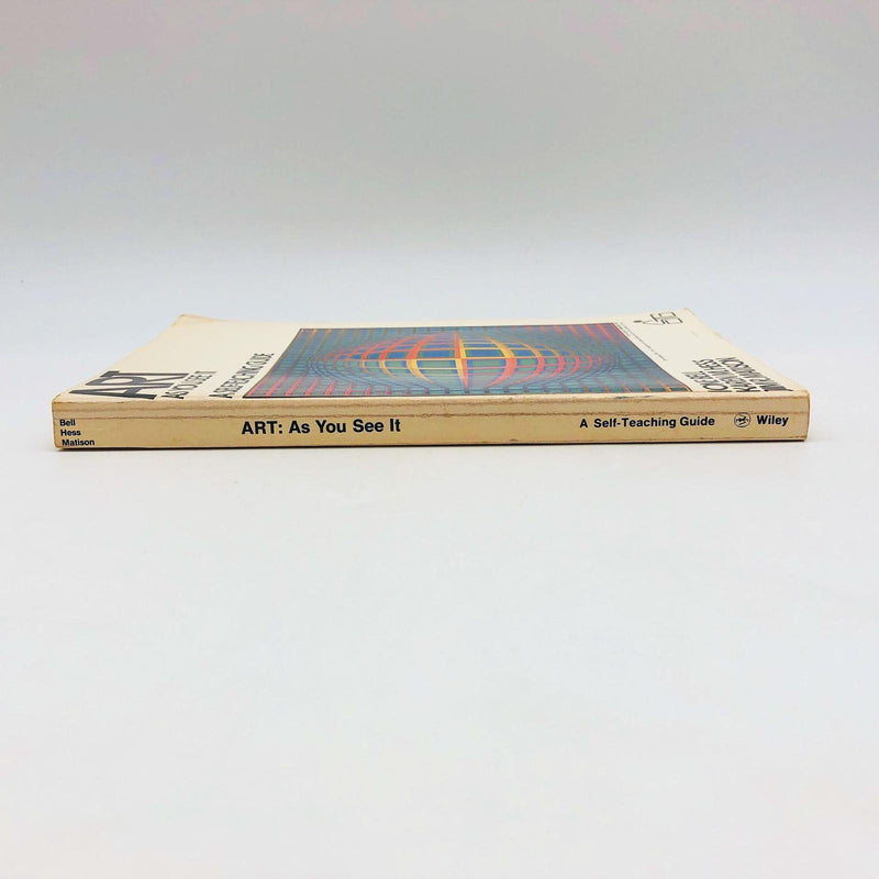 Art As You See It Ione Bell Hardcover 1979 1st Ed/Print Appreciation Criticism 3