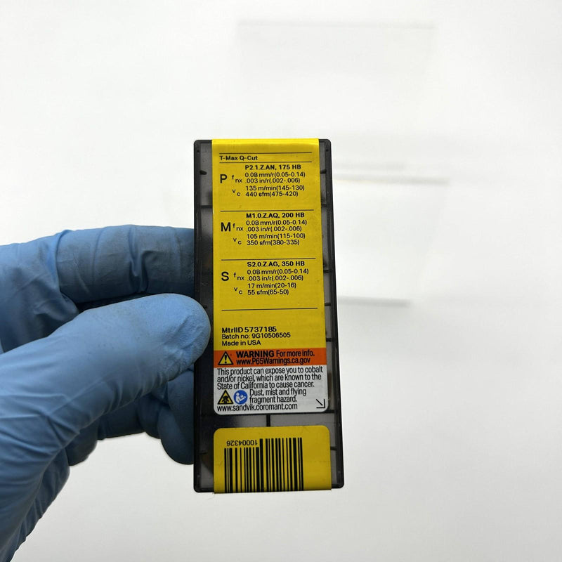 Sandvik N151.2-300-25-4U 235 Grooving Insert Carbide Series T-Max Q-Cut 10pk 4