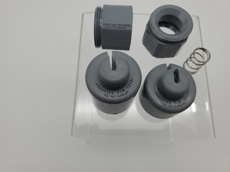 Aquafine 13899 Socket Lok Assembly CPVC Nuts, Caps & Spring Fits DE UV Lamp 2