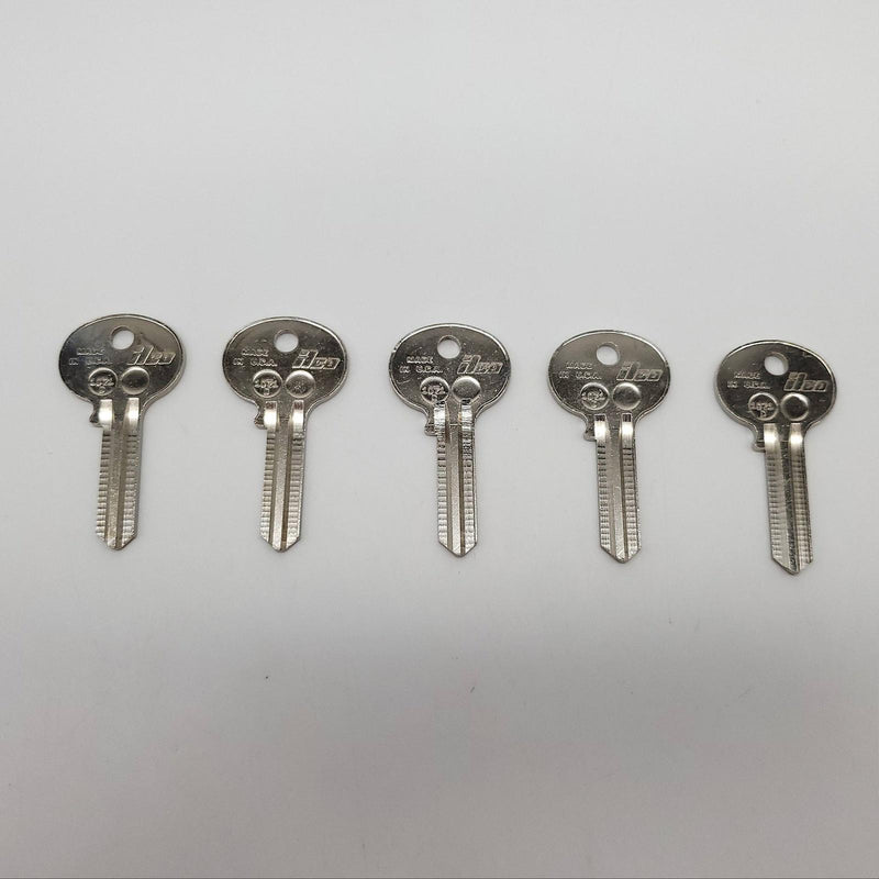 10x Ilco 1071D / 21B Padlock Key Blanks fits Some Wilson Bohannon Locks 5 Pin 3