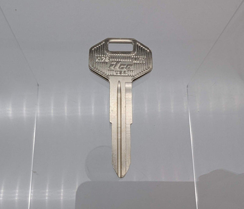 5x Ilco X176 MIT1 Key Blanks fits Some Older Chrysler, Mitsubishi Vehicles