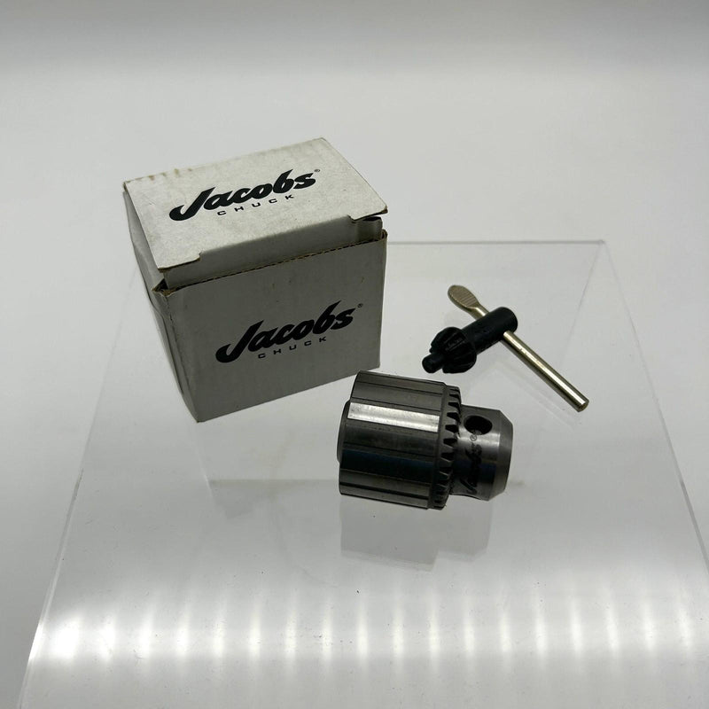 Jacobs JCM6255 Heavy Duty 3/8 Chuck Model 7BA .04-1/4" 3/8-24 Thread Mounted 10